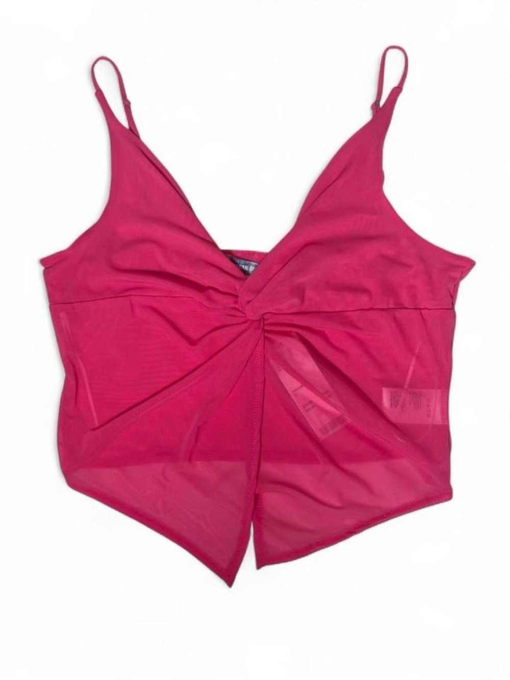 ✨NWT✨ Y2K Hot Pink Butterfly Tank Top Size Large